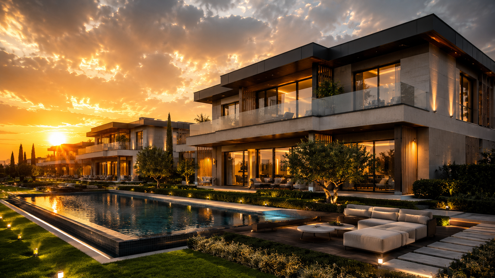 Luxury Villas and Buildings
